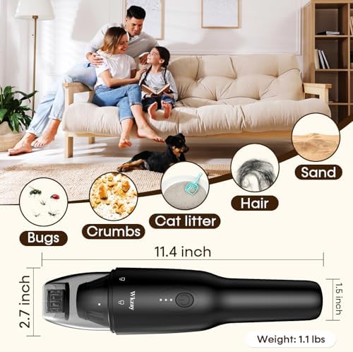 Powerful Cordless Handheld Vacuum Cleaner: 16000 Pa Suction Brushless Motor - Image 6