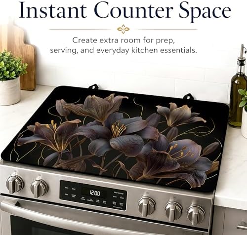 Stove Top Cover,28.5"L x 20.23"W,Heat Resistant Cooktop Protector Mat - Image 7