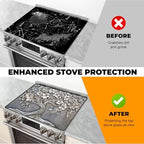 Stove Top Cover for Glass Electric Stove (Tree, 30" x 21") - Image 5