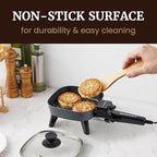 Elite Gourmet 7" Personal Electric Skillet, 600W, Nonstick, Compact Design - Image 5