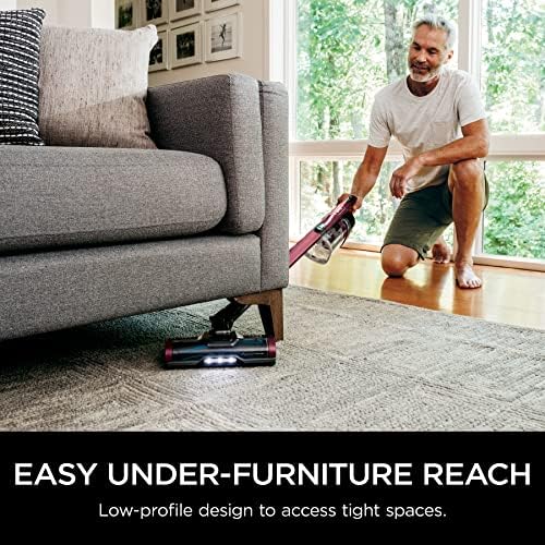 Shark Cordless Vacuum Cleaner, Red, IZ362H - Image 5