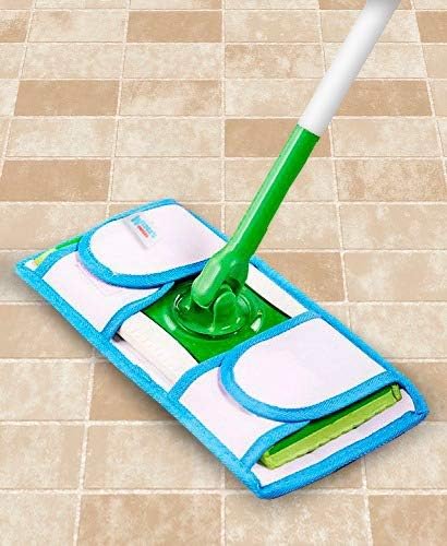 Weber's Wonders Set of 2 Microfiber Weber’s Wonders Prime Mop Pads - Washable - Reusable - Durable - Works with Swiffer and ReadyMop Heads - Image 6