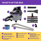 ProTeam Wet Dry Vacuums, ProGuard 4 Portable, 4-Gallon Wet Dry Vacuum Cleaner with Tool Kit - Image 2