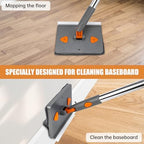 CALBEAU Baseboard Cleaner Tool with Handle, Ceiling Fan Cleaner Duster - Image 7