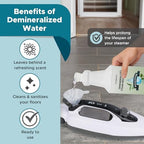Steam & Go Demineralized Water for Steam Mop, Eucalyptus Mint, 32oz, 3 pack - Image 6