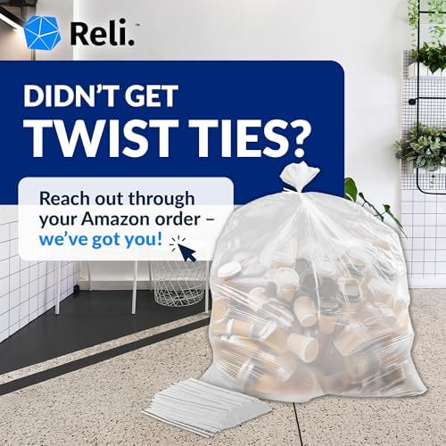 Reli. 40 to 45 Gallon Trash Bags Heavy Duty - Image 6
