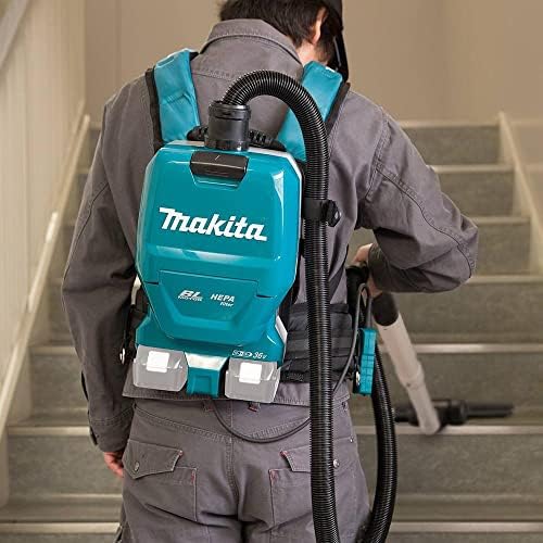 Makita XCV09Z 18V X2 LXT® Lithium-Ion (36V) Brushless Cordless 1/2 Gallon HEPA Filter Backpack Dry Vacuum, Tool Only - Image 3