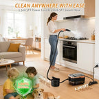 Steam Cleaner Handheld High Pressure Car Steamer for Auto Detailing - Image 5