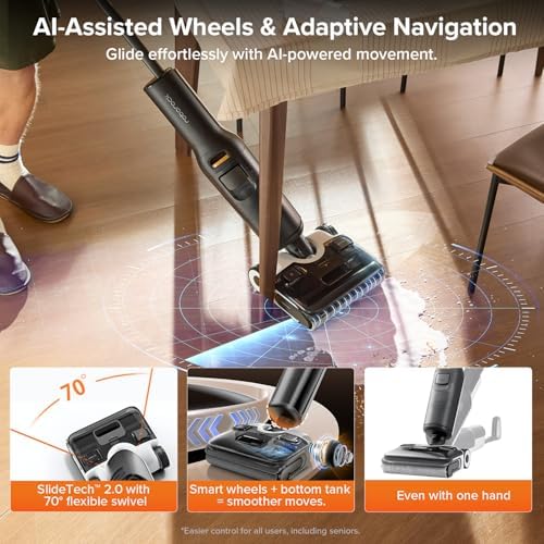 roborock F25 ALT Wet Dry Vacuum Mop Combo with Self-Propelled Assist Wheels - Image 5