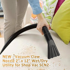 Vacuum Claw Utility Nozzle 2" x 12" for Cleaning Cars - Image 5