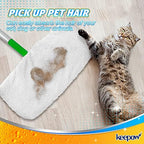 KEEPOW Reusable Microfiber Mop Pads Compatible with Swiffer Sweeper, 6 Pack - Image 4