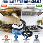 Steam Cleaner, High Pressure Steamer with 6 Level Adjustable Handle, Newly Upgraded 2500W 15s Heat Up, Multi Tools for Kitchen Grease, Grout, Dirt, Tile, Car Detailing - Image 2