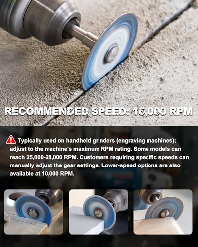 Tile Saw Blade Set, 5PCS Mortar Raking Disc - Image 4
