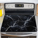 Stove Top Cover for Electric Stove,Glass Stove Top Cover, Heat Resistant Glass Cooktop Cover, Stovetop Protector, Kitchen Decor, Dish Drying Mats Cover for Ceramic Washer Top 28.5x20.5 inch by GIVEYOUTHEBEST