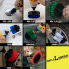 Drillbrush Power Scrubber Attachments - Interior Car Detailing Kit - Image 2