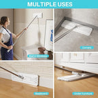 JOYMOOP 8L (2.1 Gal) Large Capacity Mop System with Extension Handle, Perfect for Household and Commercial Floor, Window, and Wall Cleaning - Includes 3 Washable Microfiber Pads for Wet and Dry Use - Image 5
