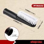 Shop-Vac 2PC 8011848 Car Cleaning Kit, 1-1/4" ID, Crevice Tool & Auto Brush - Image 3