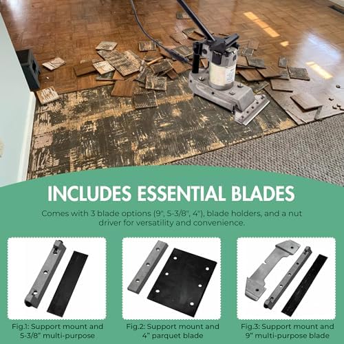 Electric Floor Scraper Machine, 3800 RPM - Image 3