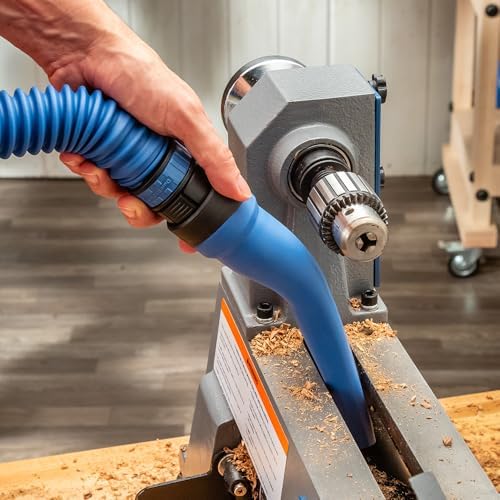 Dust Right Click-Connect Flexible Crevice Tool Vacuum Attachment – Slim Non-Marring Extra Long Vacuum Crevice Tool for Deep Cleaning Tight Spaces - Ideal Shop Vac Tools for Woodworking Projects - Image 3