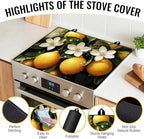 Stove Top Cover for Electric Stove,Glass Stove Top Cover, Heat Resistant Glass Cooktop Cover, Stovetop Protector, Kitchen Decor, Dish Drying Mats Cover for Ceramic Washer Top 28.5x20.5 inch - Image 5