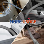 Sealegend Dryer Vacuum Hose Attachment Dryer Vent Lint Clean Kit for Shark - Image 3