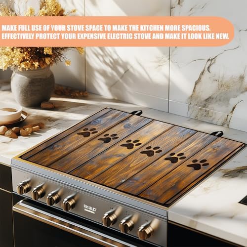 28"x20" Anti-Slip Electric Stove Top Cover - Image 5