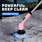 Electric Spin Scrubber - Cordless Bathroom Scrubber with 7 Brush Heads - Image 5