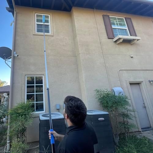 30 Foot High Ceiling Fan, Cobweb Duster with 6-24ft Extension Pole - Image 6