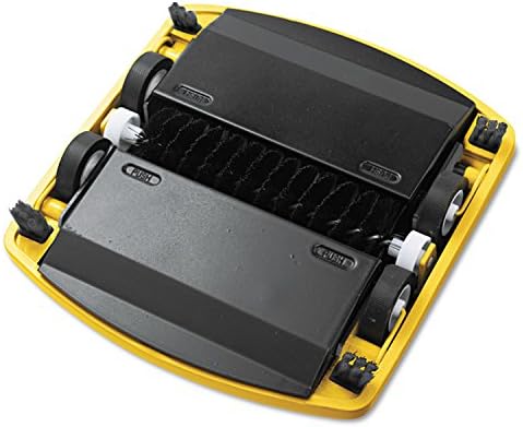 Rubbermaid Commercial Products Executive Series 6.5" Single-Action Mechanical Sweeper Cordless Black Collects Dust Dirt and Debris from Hard Floors and Carpet - Image 7