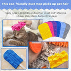 12 Pcs Reusable Duster Refills Washable Pads, Bright Color - Image 5