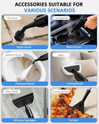 Steam Cleaner, Portable Handheld High-Pressure, 15s Fast Heating - Image 7
