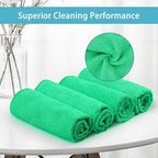 HOMEXCEL 8PK Microfiber Cleaning Cloth, Cleaning Rags for Home, 11.5x11.5in - Image 3