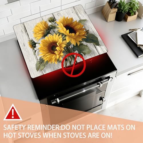 28"x20" Anti-Slip Electric Stove Top Cover - Image 6