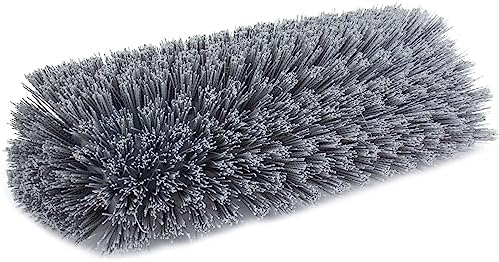 SPARTA Multi-Level Tile Scrub Brush 12" Wide Brush Head, Heavy-Duty Tile Cleaning Brush with End Bristles for Commercial Tiles, Tubs and Floor, Plastic, 12 Inches, Gray, (Pack of 12) - Image 5