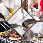 E-far Silicone Cooking Utensils Set, 30-Piece Gray Kitchen Utensils Set - Image 4