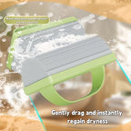 Baseboard Cleaner sponges for Cleaning, Scrub Daddy sponges with deep Grooves for Strong Adhesion, Enhanced Water Absorption, and Superior Stain Removal, Damp Duster dusting Sponge (3PCS* Green) - Image 2