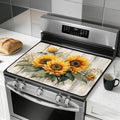 Stove Top Cover,28.5"L x 20.36"W,Heat Resistant Cooktop Protector Mat by seewan