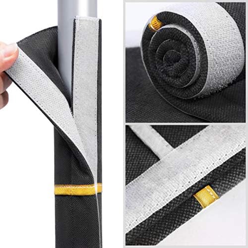 MRKG Refrigerator Door Handle Covers, Set of 4, Washable Without Fading or Cracking, Keep Your Kitchen Appliance Clean from Smudges, Drips, Food Stains, Oil (Black) - Image 5