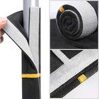MRKG Refrigerator Handle Covers, Set of 6, Keep Your Kitchen Appliance Clean from Smudges, Drips, Food Stains, Oil. Fridge Handle Covers, Washable Without Fading or Cracking(Black) - Image 5