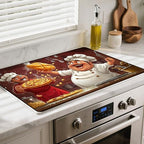 Stove Top Cover for Glass Electric Stove (Pizzas, 30" x 21") by BSFHH