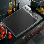 Stove Top Cover for Electric Stove - Food Grade Ceramic Stove top Cover,Silicone XXL Dish Drying Mat, Glass Cooktop Covers, Flat RV Range top Mats (Black,28x20) - Image 2