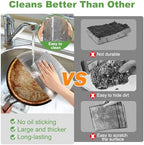 Non Scratch Wire Dishcloth, Metal Cleaning Cloths for Kitchen Dishes Rag - Image 3