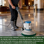 12" Cleaning Orbiter Pads - Commercial Floor Buffer Pads for Hardwood Floor Maintenance, Scrubbing, Polishing & Stripping - Compatible with Orbiter Machines (Green) - Image 5