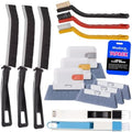 Window Track Cleaner, 14 PCS Crevice Cleaning Brush Kit by Mudocp