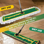 42" Commercial Dust Mop for Floor Cleaning, Heavy Duty Industrial Mop - Image 3