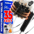 Holikme Dryer Vent Cleaner Kit - 35Ft Flexible Lint Brush for Deep Cleaning by Holikme