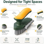 Window Track Cleaner, Gap Brush Groove Cleaner, Window Track Cleaning Tool, Gap Cleaning Brush Small Spaces, Sliding Door Track Cleaner, Window Brush, Shower Track Cleaning Brush, Window Cleaner Tool - Image 6