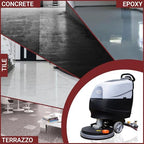 AF2013 20-Inch Walk-Behind Commercial Floor Scrubber - Image 4