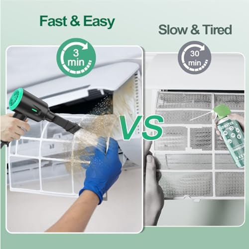 Meudeen Air Duster - Electric Air Blower - 5.74oz High Power Cleaning for Computer - PC - 2 Gear Compressed Air - Image 6