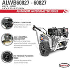 Simpson 4200 PSI Gas Pressure Washer, 4.0 GPM Commercial Power Washer, Honda Engine, 50' Hose, Aluminum Water Blaster Series, 49-State Compliant (ALWB60827) - Image 6